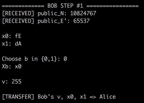 Figure 7. Console result of step 2